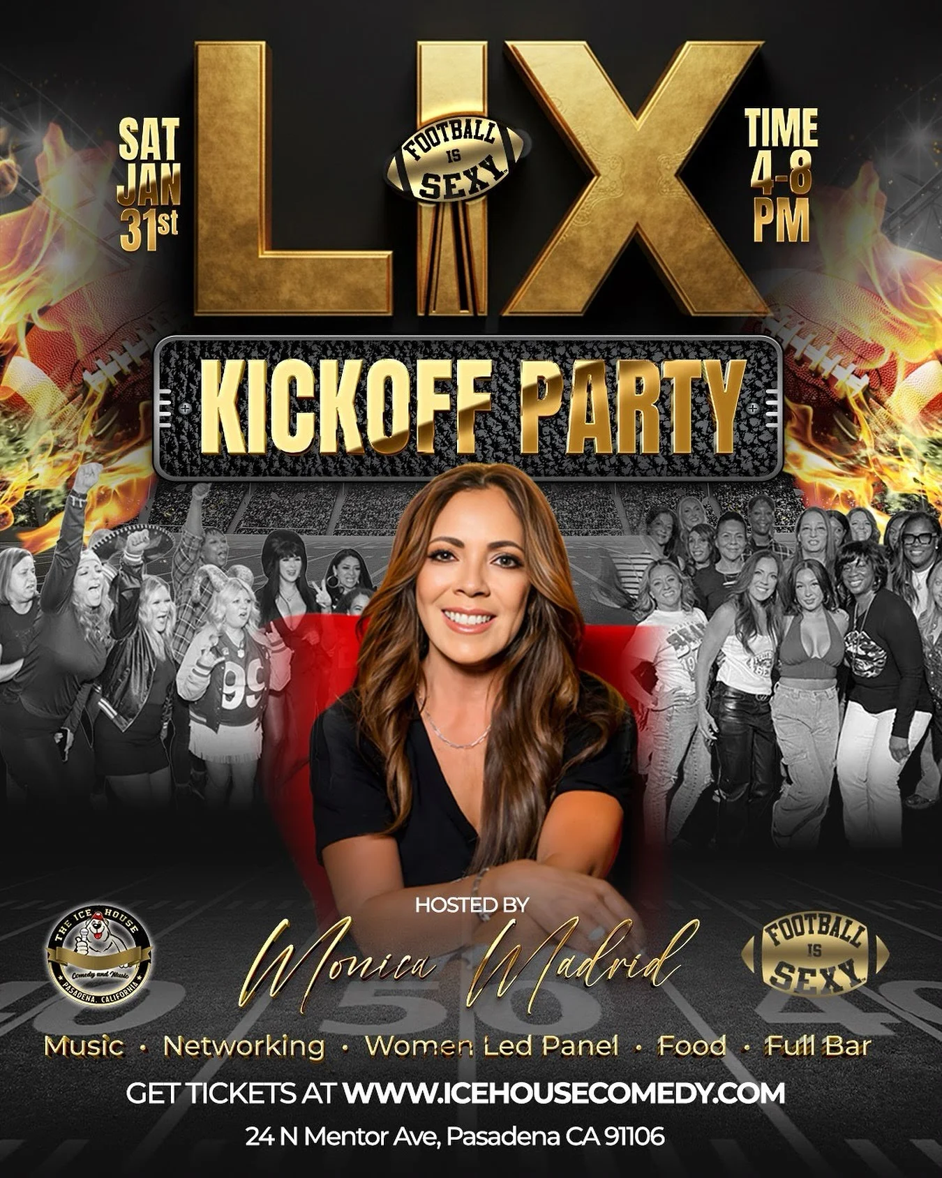 Football Is Sexy LIX Super Bowl Kickoff Party